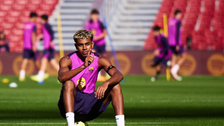 Juan Irigoyen: "Lamine Yamal dona bons consells com a entrenador"