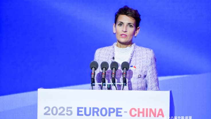 Chivite, tras el último informe de la UCO sobre Cerdán: "A quien tiene que dar explicaciones es a la justicia"