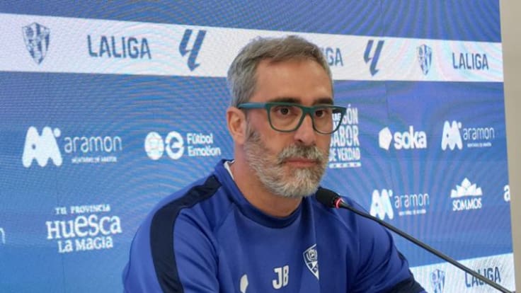 Bolo analiza el partido de la SD Huesca ante el Sporting de Gijón