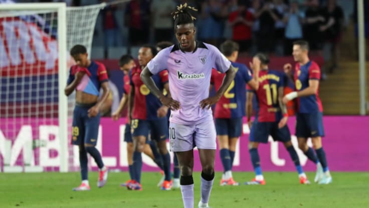 Nico Williams y el morbo de su presencia en el Camp Nou: "El recibimiento le tiene que dar exactamente igual"