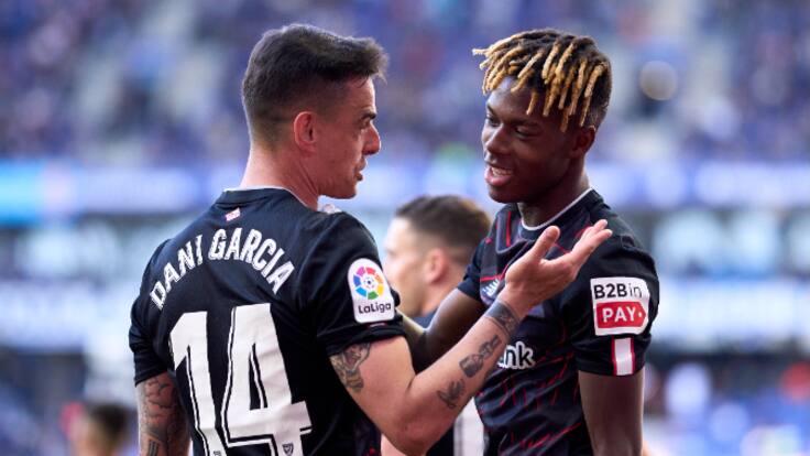 Dani García: "Los chavales dentro de diez años se fijarán en Nico Williams después de seguir en el club de su vida"