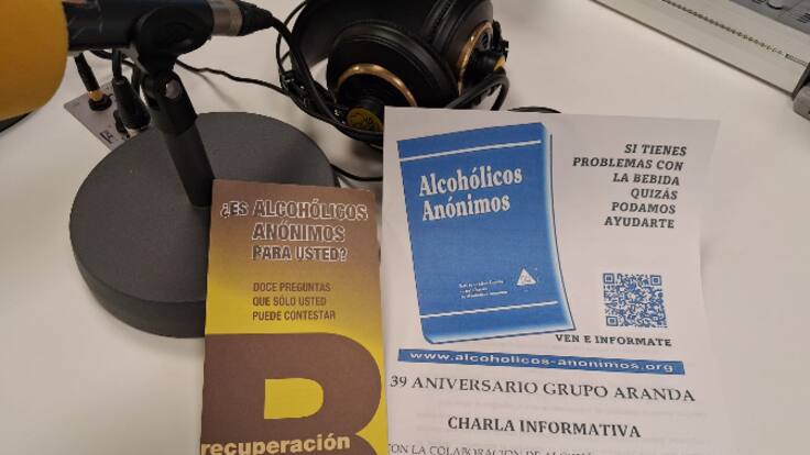 José Luis y Pedro, miembros del grupo de Alcohólicos Anónimos de Aranda: la experiencia que convence