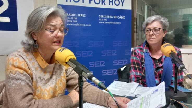 Trini Muñoz y Juana Clá, de Marea Violeta