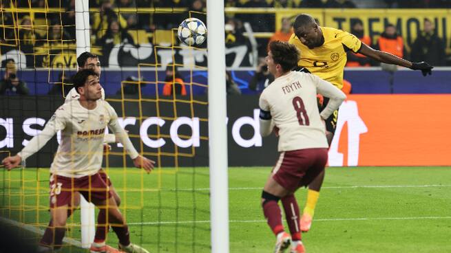 UEFA Champions League I Dortmund 1-0 Villarreal I Gol de Guirassy