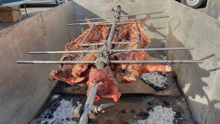 Albelda celebra este domingo la XII Jornada Gastronómica del Cerdo Asado