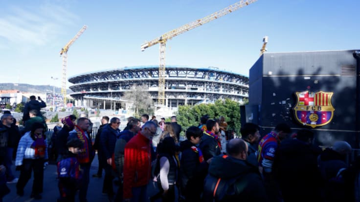 Treball sanciona amb 1 milió una empresa de les obres del Camp Nou per tenir 79 treballadors contractats irregularment