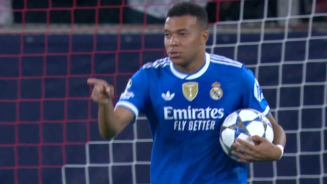 UEFA Champions League | Olympiakos 1-3 Real Madrid | Gol de Mbappé