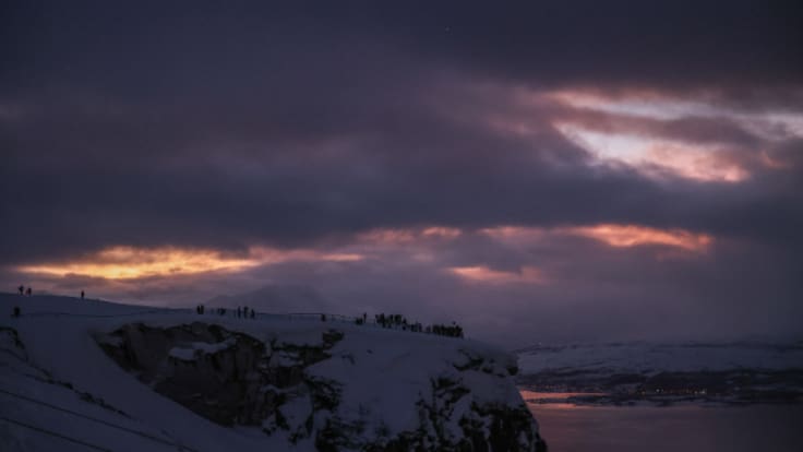 Luismi Pérez, meteorólogo, advierte de la llegada de la noche polar: "Durante el día no se ve el sol"