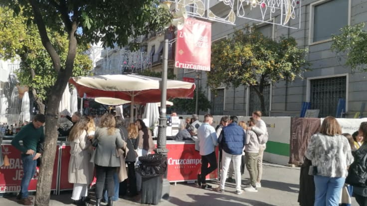 Declaraciones de Antonio Mariscal, presidente del Clúster Turístico Destino Jerez, sobre la tasa turística durante las zambombas