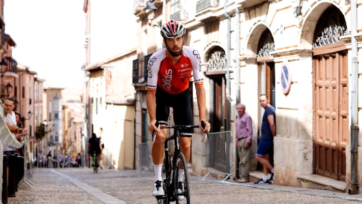 Jesús Herrada tras su fichaje Jesús Herrada, tras su fichaje por el Burgos Burpellet BH