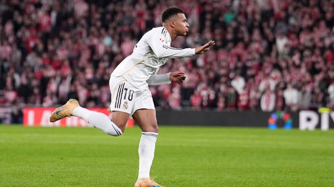 LaLiga EA Sports I Athletic Club 0-3 Real Madrid I Gol de Kylian Mbappé