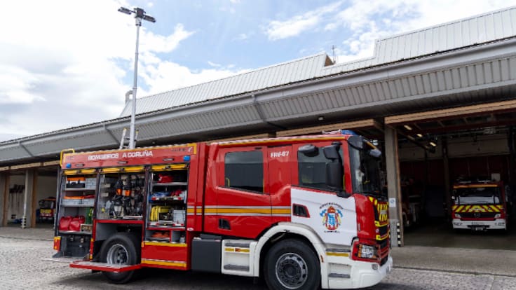 Honorino Raña, portavoz de los Bomberos comarcales de la Provincia de A Coruña
