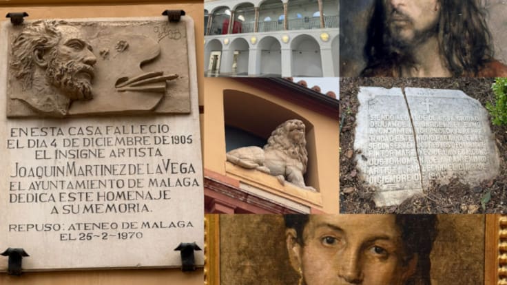 Callejeamos tras las huellas del pintor maldito de Málaga: Martínez de la Vega