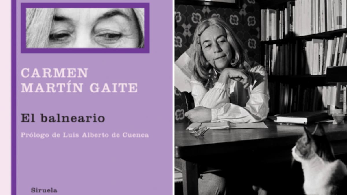 'El balneario', la primera novela de Carmen Martín Gaite