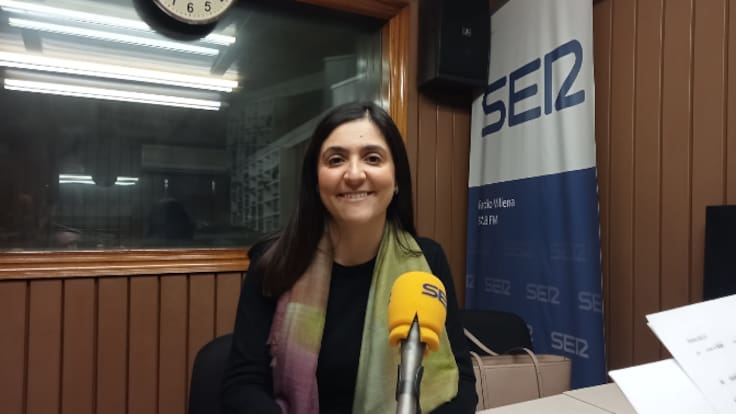 Alba Laserna, concejala de p. ciudadana, en Radio Villena SER