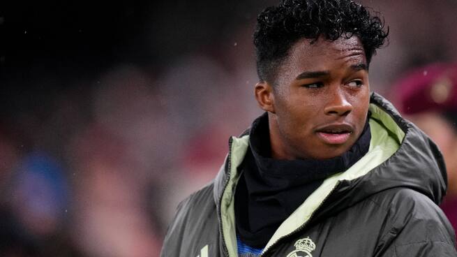 La salida de Endrick a Francia, único movimiento previsto en el mercado invernal del Real Madrid