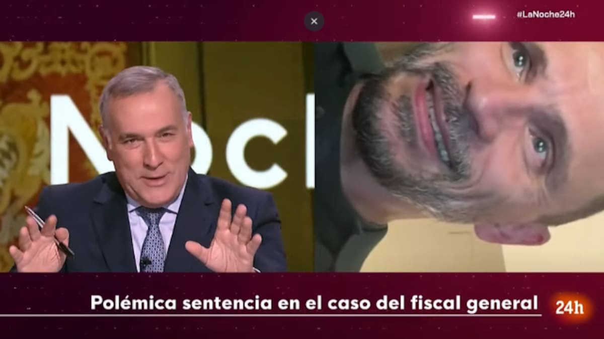Xabier Fortes se ve obligado a cortar a un fiscal en directo para evitar una lluvia de memes: "Está un poco ladeado"