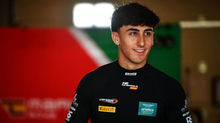 El discípulo de Fernando Alonso asume el reto de la F2: "Es una persona que admiro una barbaridad. Es un sueño hecho realidad"
