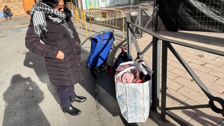 Sandra Puisac, vecina del nº 1 de Santa Clara