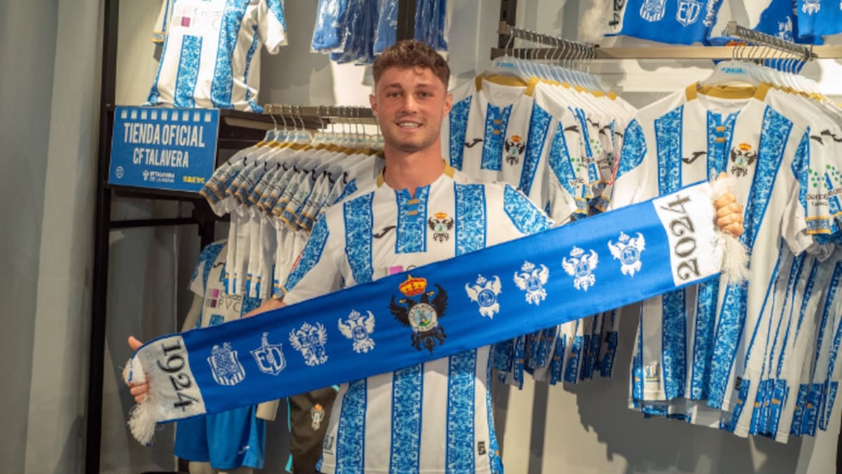 David Cuenca, jugador del Talavera CF, que pasó 15 años en 'La Fábrica': "Soñamos con un 'Talaverazo', pero si meto pediré perdón"