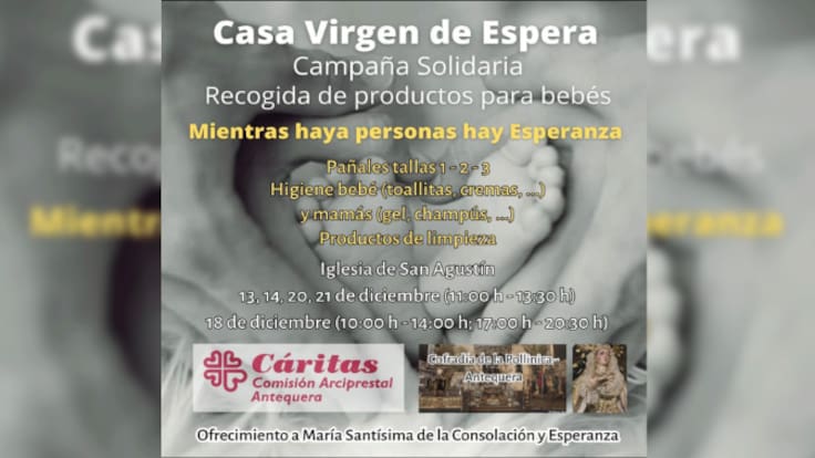 Entrevista Antonio González. Recogida de productos para bebés