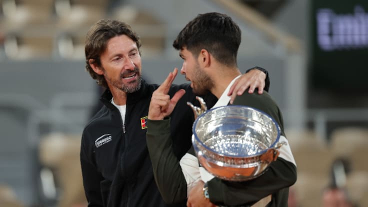 Las diferencias en la filosofía de trabajo, el detonante de la ruptura de Alcaraz y Ferrero