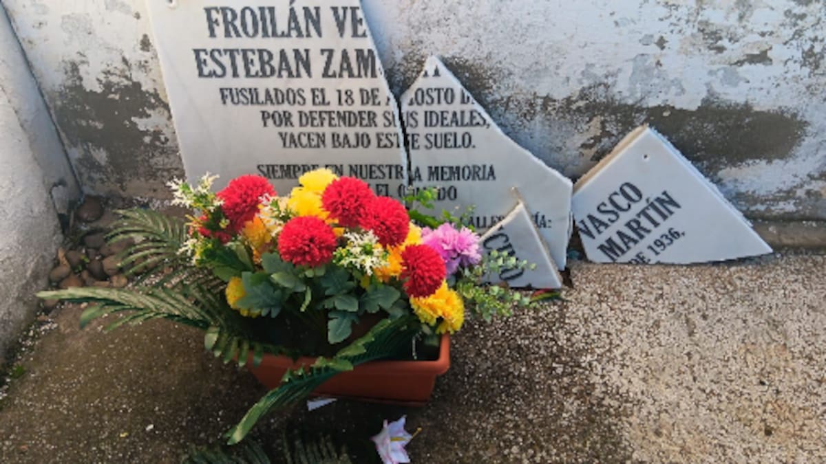 El Foro Por la Memoria de Zamora inicia acciones legales contra el alcalde de Castrogonzalo por la destrucción del memorial a las víctimas del franquismo