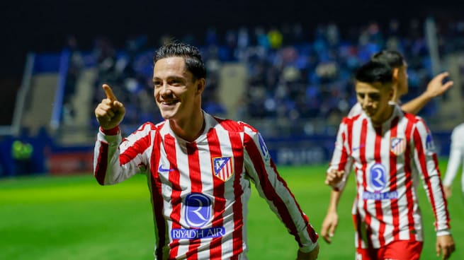 Copa del Rey I Atlético Baleares 0-2 Atlético de Madrid I Gol de Raspadori