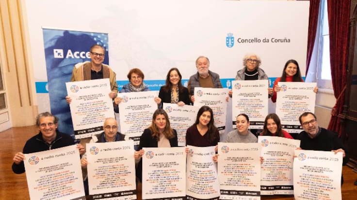 Moncho Viña, presentador de A Radio Conta