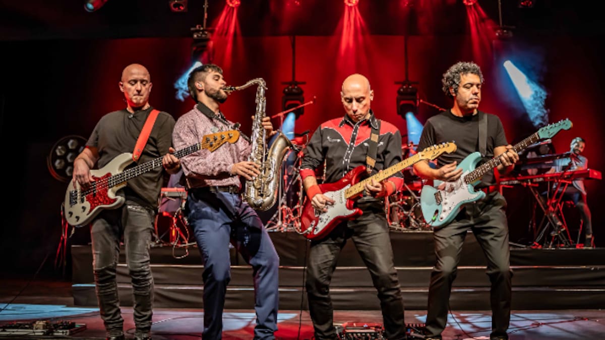 Miguel Queixas, batería de Brothers in Band