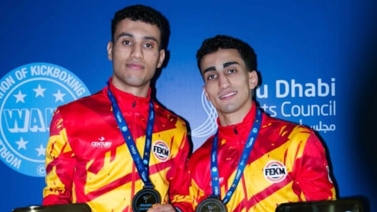 Yassine y Bahaa Talhaoui: talento, esfuerzo y empeño para llegar a la élite mundial del kickboxing desde La Vila Joiosa