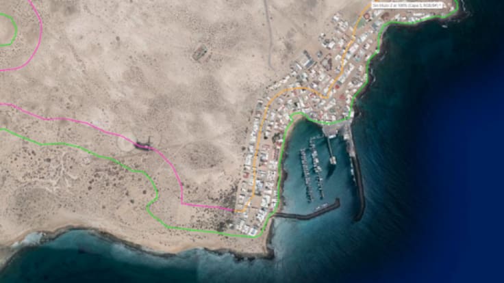Jaque de Costas a La Graciosa con un deslinde "desproporcionado"