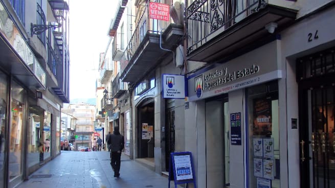 Una administración de Béjar, en Salamanca, reparte 60.000 euros de un quinto premio del Sorteo Extraordinario de la Lotería de Navidad 2025 (22/12/2025)