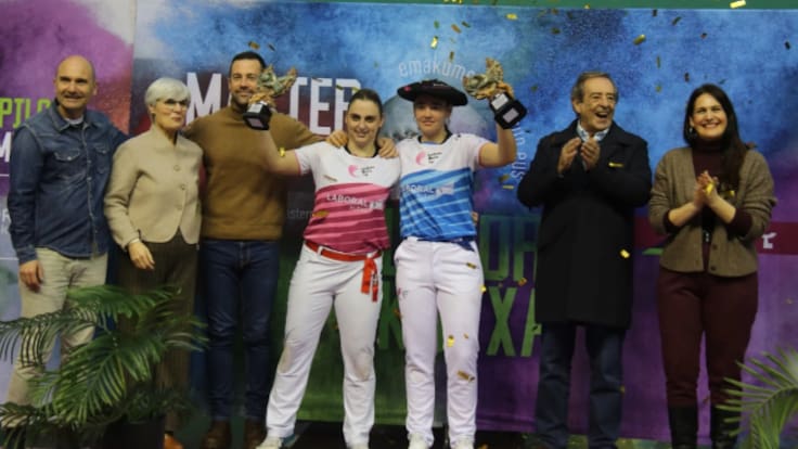 La peculiar resaca de la campeona Enara Gaminde: de ganar la txapela del Cuatro y Medio a examinarse de Praxiología y Motricidad al día siguiente