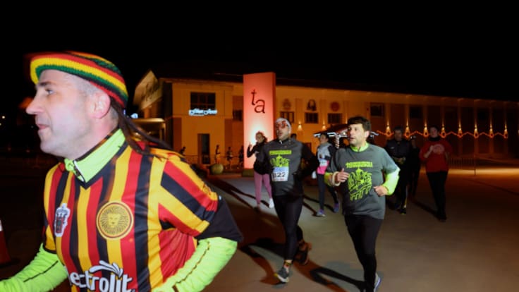 Aranda despide el año haciendo deporte