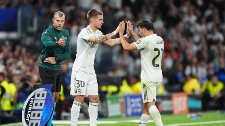 Mijatovic aconseja tranquilidad a Brahim y Mastantuono: "500 minutos en el Real Madrid son más que 2000 en cualquier otro club"