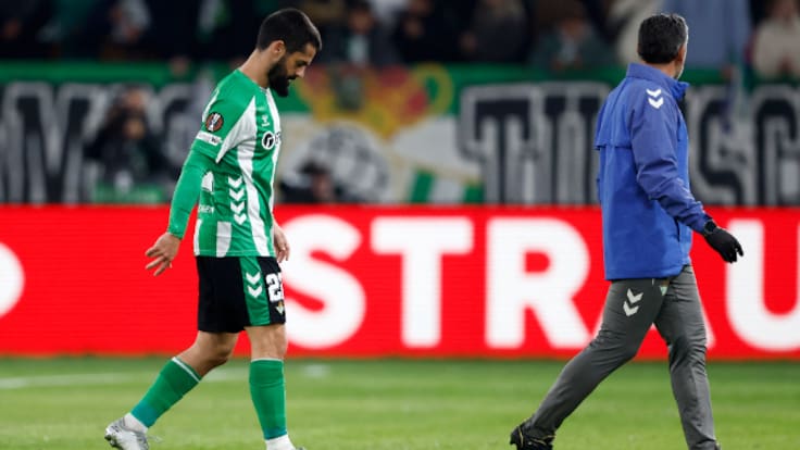 “Una baja de dos o tres meses sería un pronóstico excelente": el Dr. Ripoll tranquiliza a los béticos sobre Isco