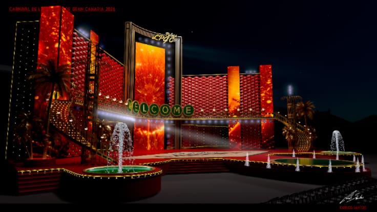 CARLOS SANTOS, ESCENARIO DEL CARNAVAL LPGC