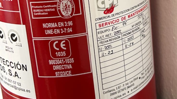 Antonio José Mesa, portavoz del PP de Getafe, denuncia el retraso en la revisión de los extintores del teatro García Lorca