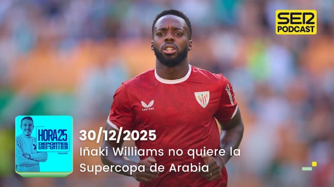 Iñaki Williams no quiere la Supercopa de Arabia