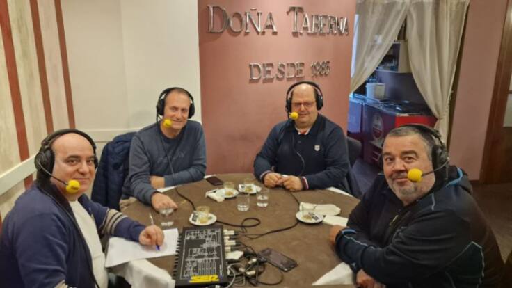 Encuentros Deportivos de Radio Huesca con José Francisco Nolasco entrenador del Bada Huesca