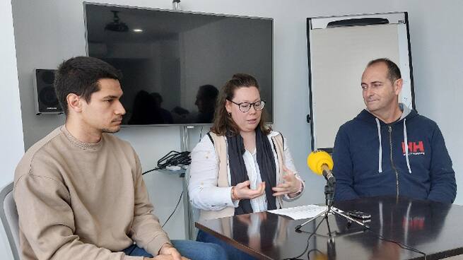 Òscar García, jugador del Bada Huesca, habla del partido ante Cuenca