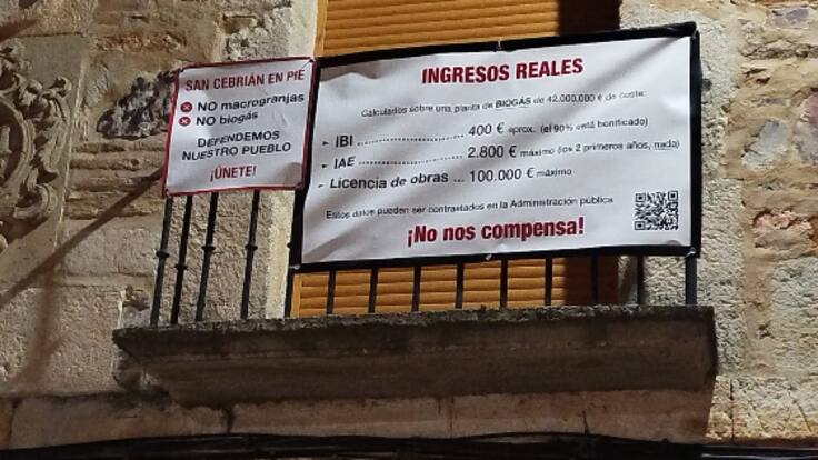 Nace una nueva plataforma contra las plantas de biogás en San Cebrián de Castro