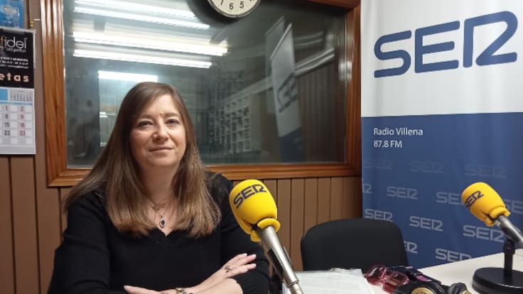 Eva García, concejala delegada del 5º Centenario, en Radio Villena