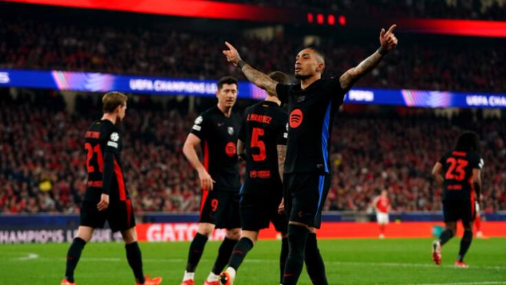 SL Benfica 0 - 1 FC Barcelona: Raphinha torna a ser decisiu al seu estadi preferit
