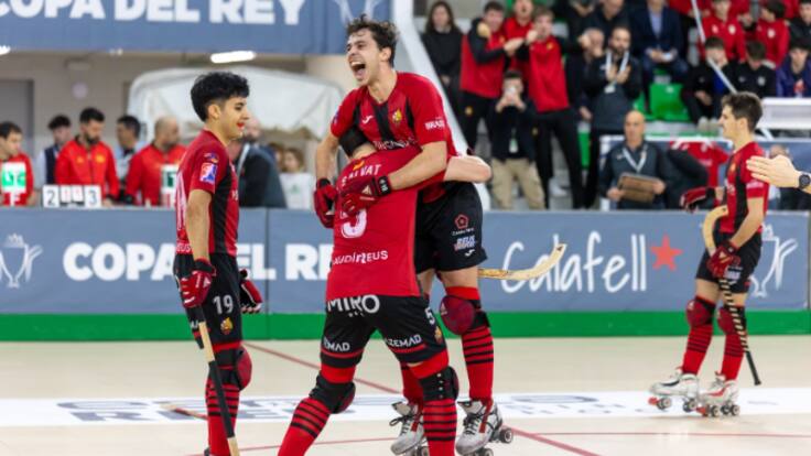 Martí Casas: "A Reus l'hoquei és una religió, no oblidaré mai aquesta Copa del Rei"