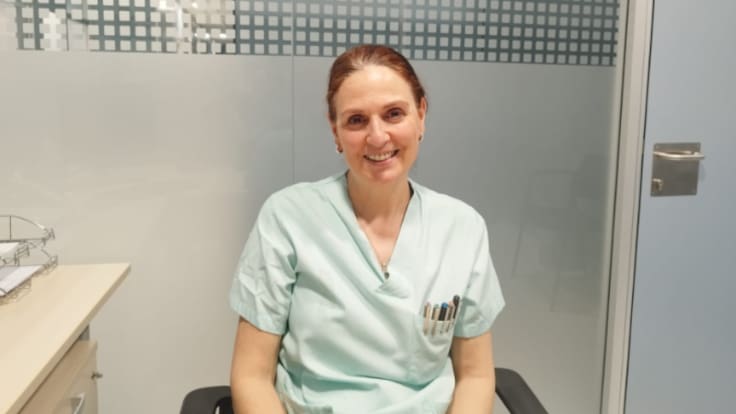 Voces de una pandemia... cinco años después: Isabel, una de las profesionales de UCI que atendió a la primera paciente covid que llegó a Navarra