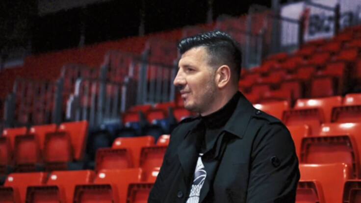 El 'pollo' Marko Banic vuelve a Miribilla trece años después: "Siento que todavía soy jugador de Bilbao Basket, que aún soy parte del club"