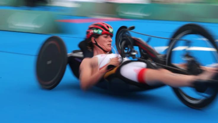 Eva Moral, deportista paralímpica