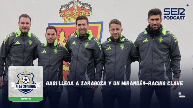 Gabi llega a Zaragoza y un Mirandés-Racing clave